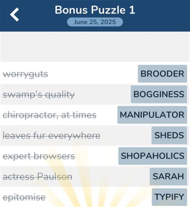 7 Little Words Answers Bonus 4 Today – Printable PDF