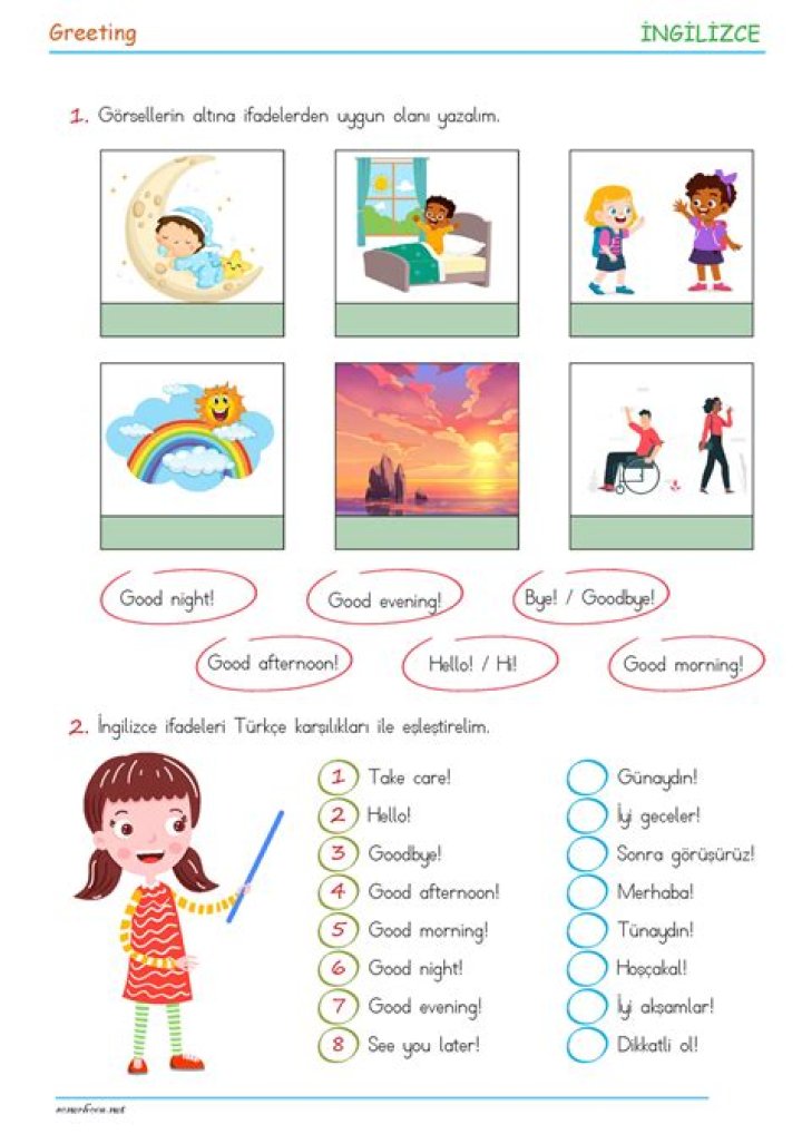 7. SANAF İngilizce Was Were Test PDF Download
