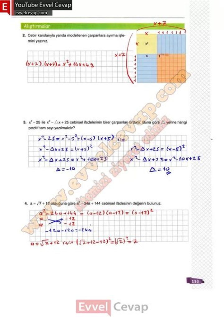 7 SÄ±nıf Matematik Doğrular ve Açılar Test PDF Download