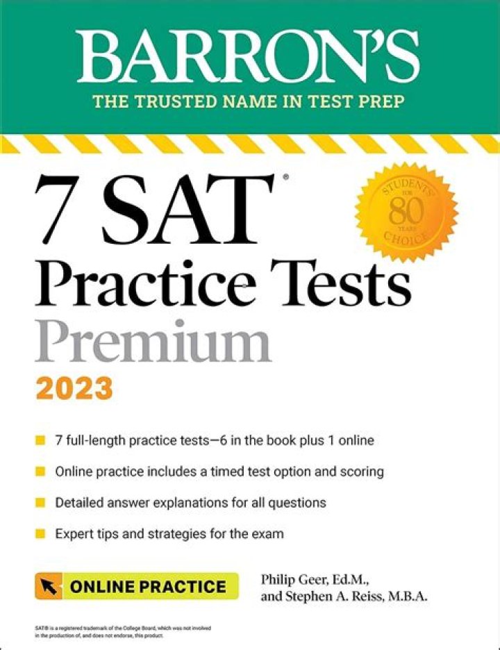 7 SAT Practice Tests 2023 PDF – Expert Review & Full Practice