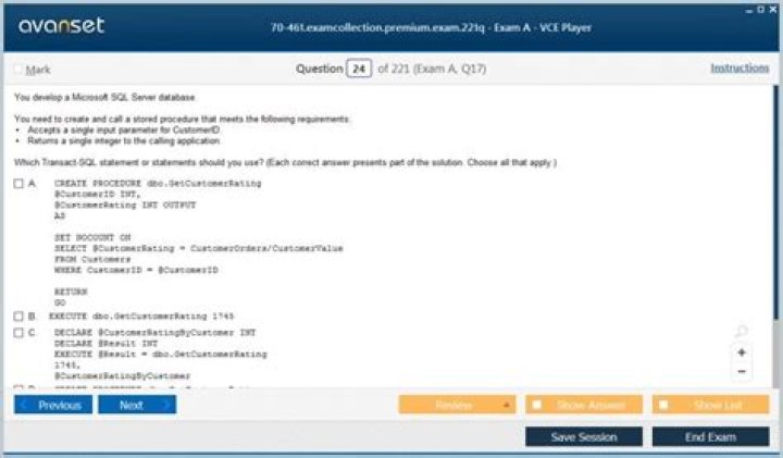 70-461 Test PDF: Full Exam Guide & Practice Questions
