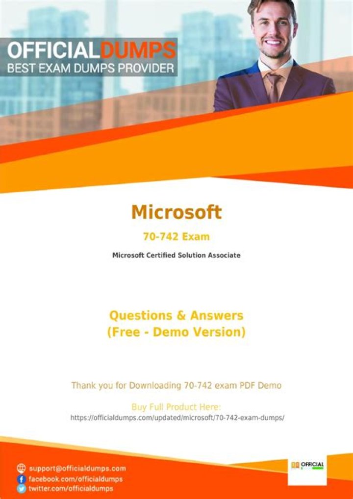 70-742 Exam Questions PDF: Master the Certification with Practice