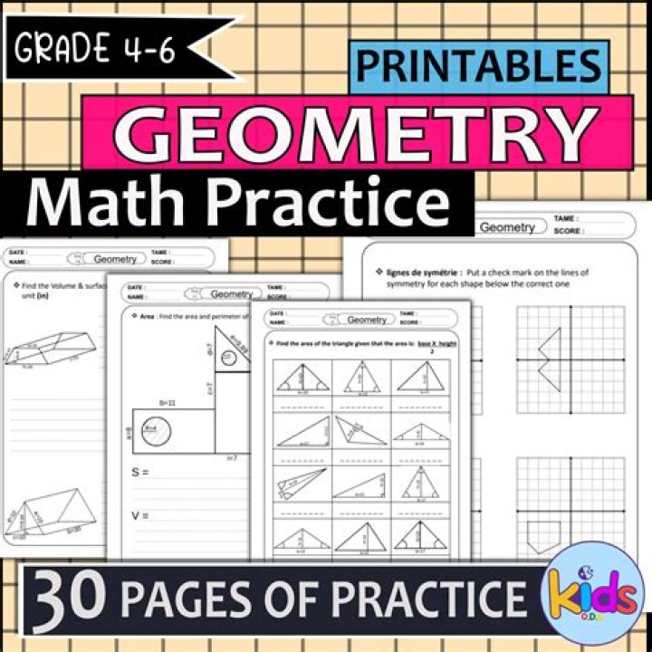 7th Grade Geometry Test PDF – Practice & Prepare Now