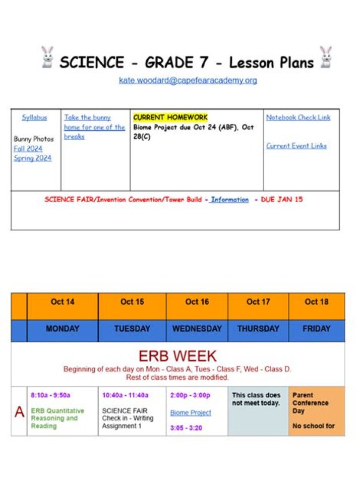 7th Grade Science Lesson Plans PDF – Ready-to-Use Classroom Materials