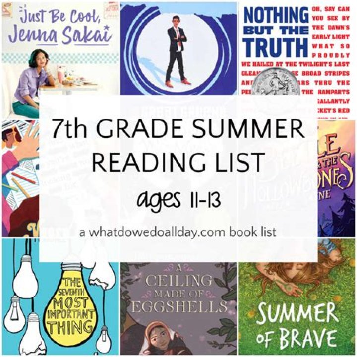 7th Grade Summer Reading List 2019 PDF – Top Picks & Must-Reads