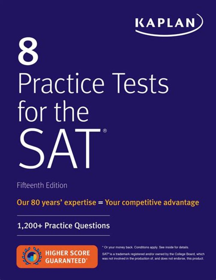 8 Kaplan SAT 2018 Practice Tests PDF – Free Download