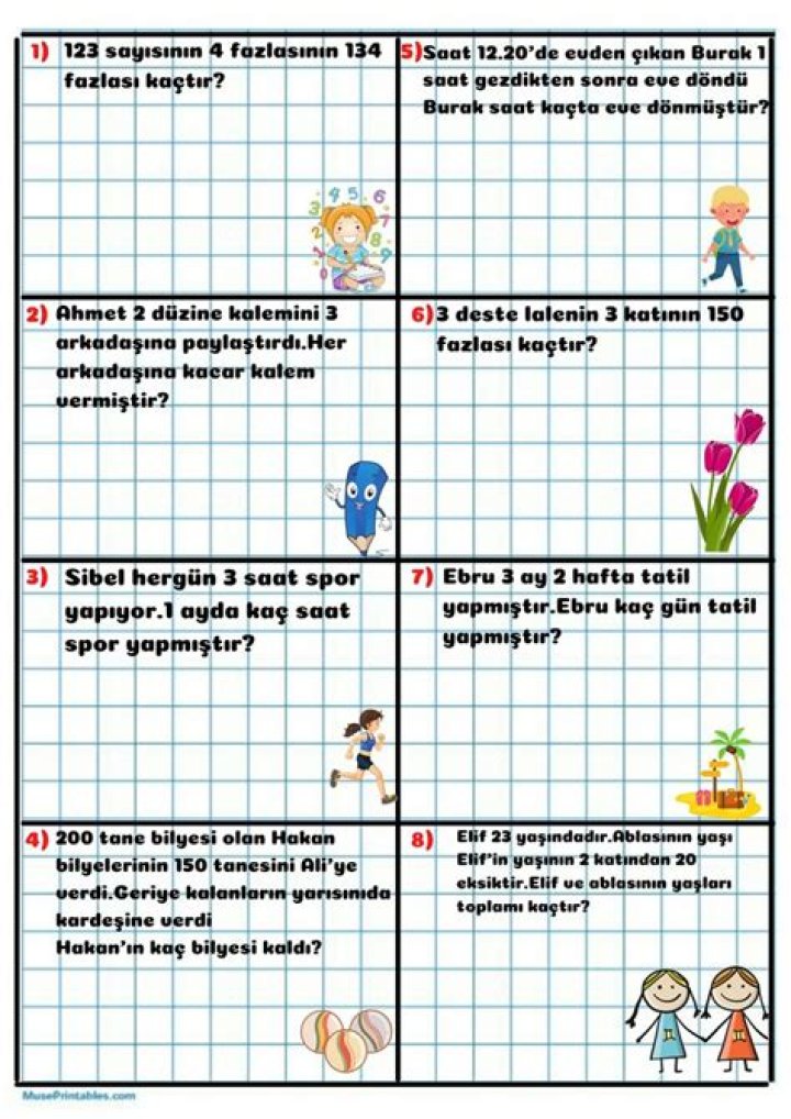 8.sÄ±nÄ±f Türkçe Cümlenin Ögeleri Test PDF 65 Soru
