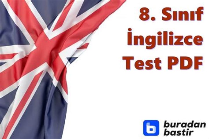 8. Sinif Ingilizce Test PDF: Crack Exam Success with Practice