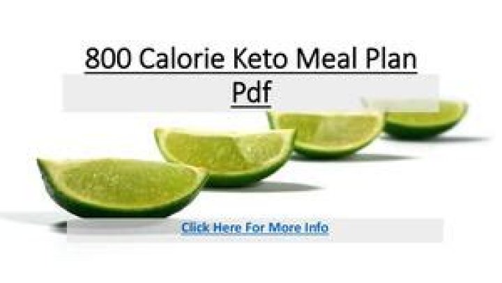 800-Calorie Keto Meal Plan PDF for Easy Weight Loss