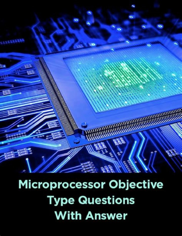 8086 Microprocessor Objective Questions with Answers – PDF Guide