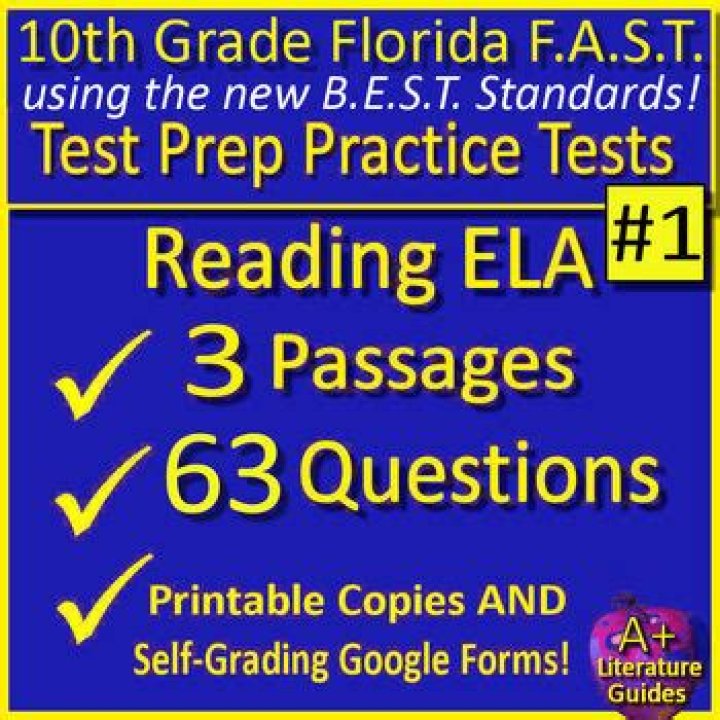 8th Grade Florida ELA Practice Test PDF – Instant Download