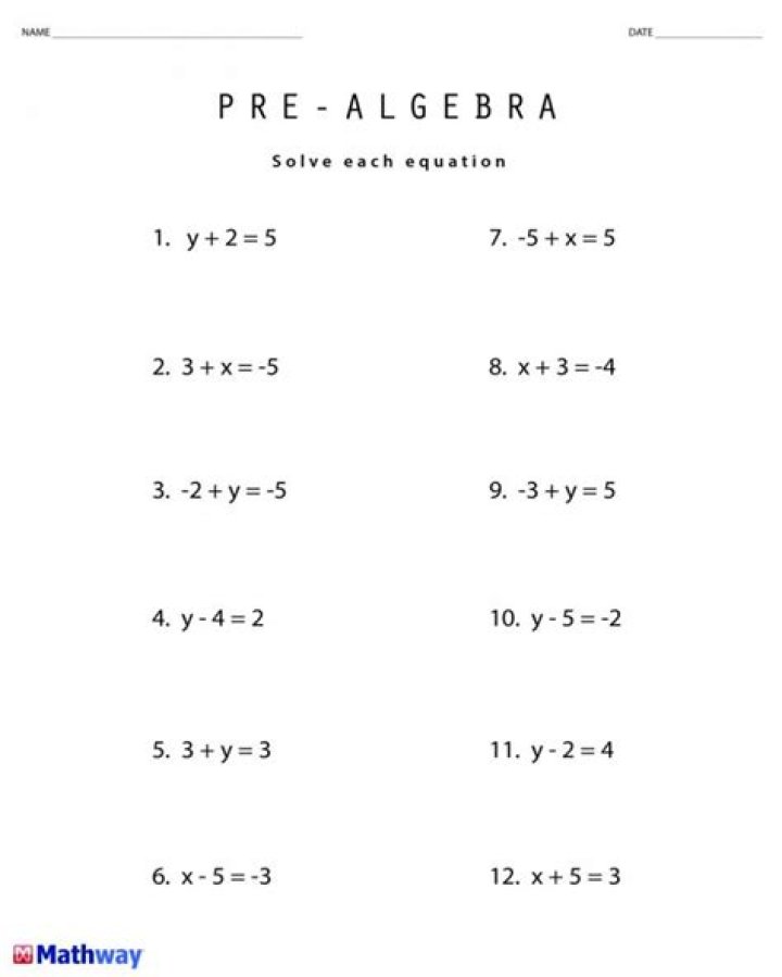 8th Grade Math Worksheets PDF with Answers for Homework & Exam Prep