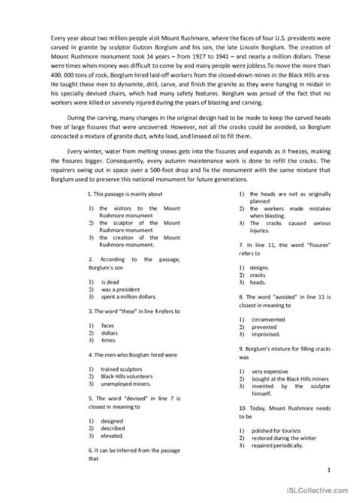 8th Grade Reading Passages with Multiple-Choice Questions PDF – Free Practice
