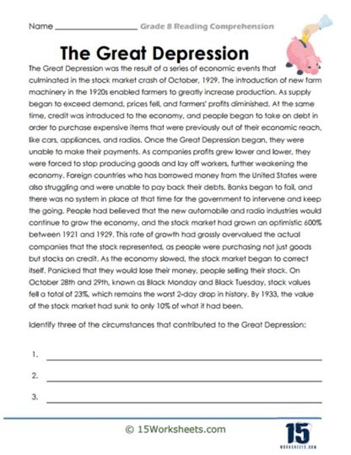 8th Grade Reading Passages with Questions PDF for Test Prep