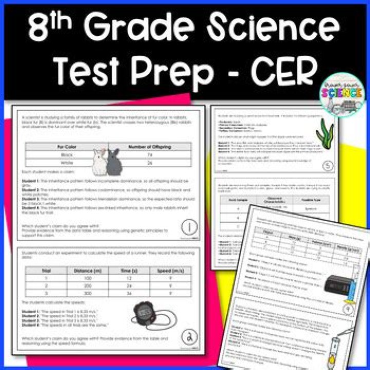 8th Grade Science State Test PDF – Practice & Prep