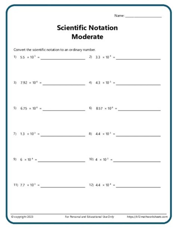 Free 8th Grade Worksheets PDF for Instant Download