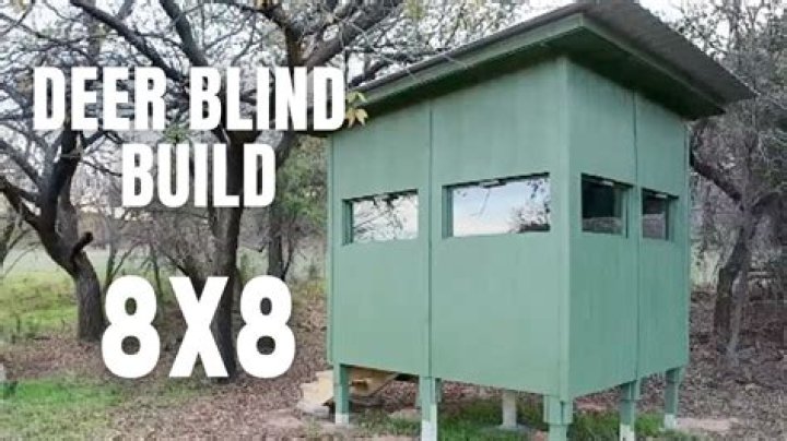 8x8 Deer Blind Plans PDF: Build Your Perfect Hunting Blind