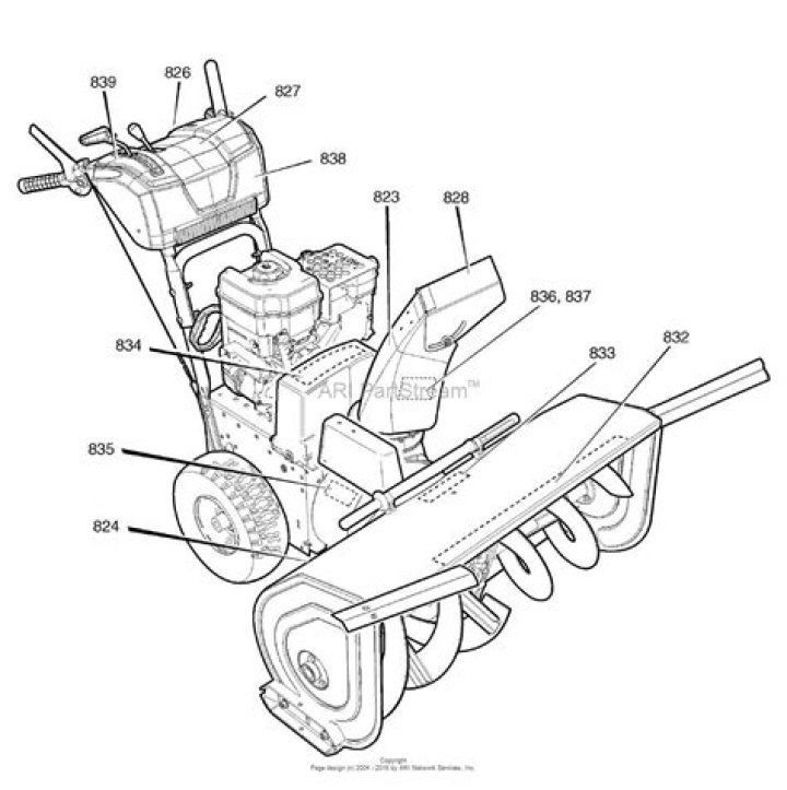 950 Snow Series 13A137000HGF1 Parts List PDF – Download Now