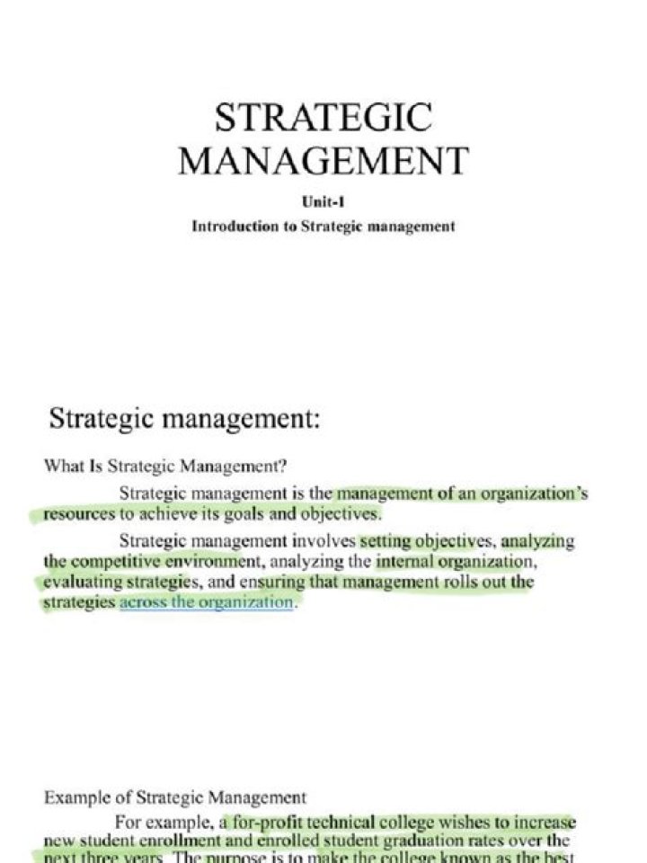 Strategic Management PDF: Mastering Core Concepts & Applications