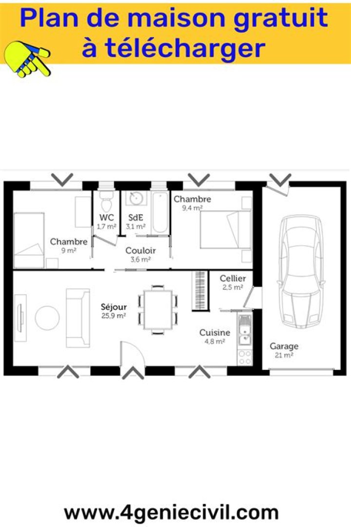 98 Plans de Maison PDF Gratuits à Télécharger