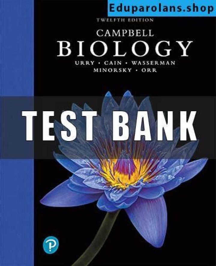 9th Edition Campbell Biology Test Bank PDF – Full Exam Questions & Answers