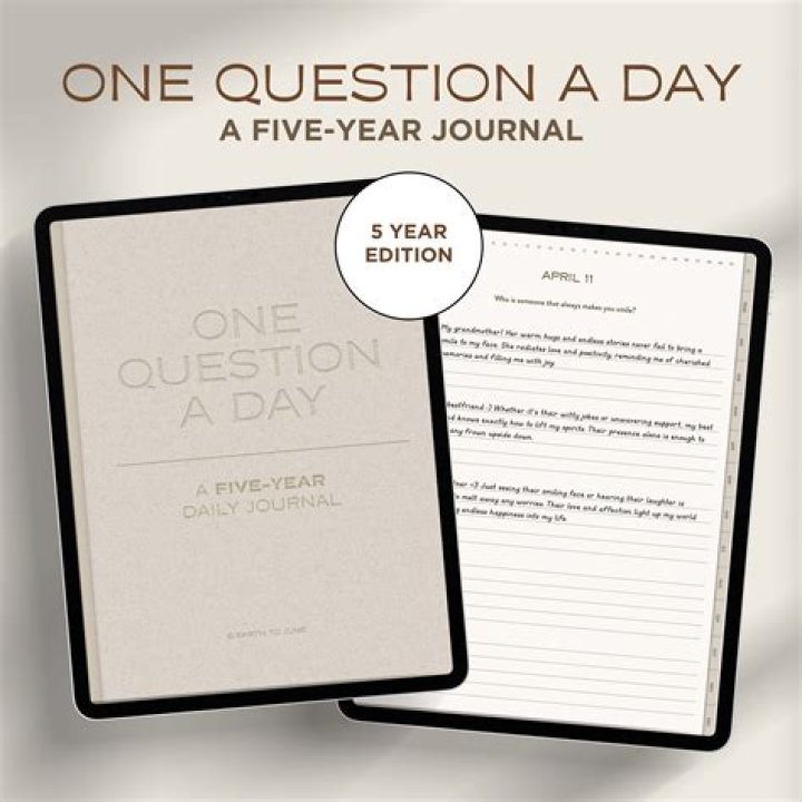 5-Year Daily Question Memory Journal PDF: Boost Your Memory Day by Day