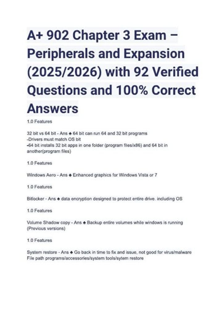 A+ 902 Exam Questions PDF – Instant Download & Practice