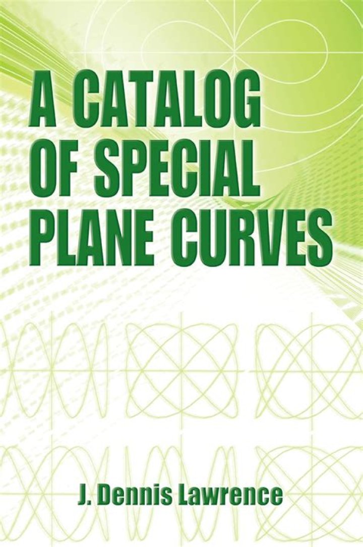 Special Plane Curves Catalog PDF: Essential Design References