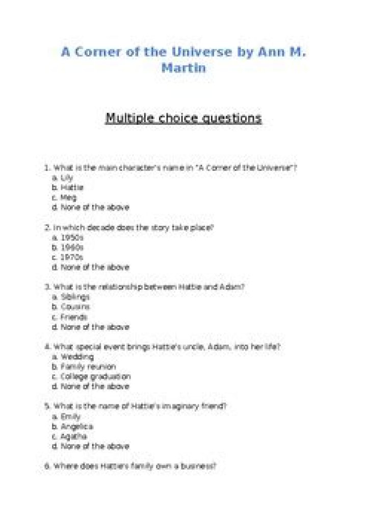 Answers to a Corner of the Universe: A PDF Exploration