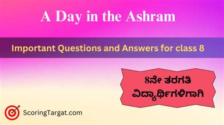 A Day in the Ashram: Question & Answer PDF Download