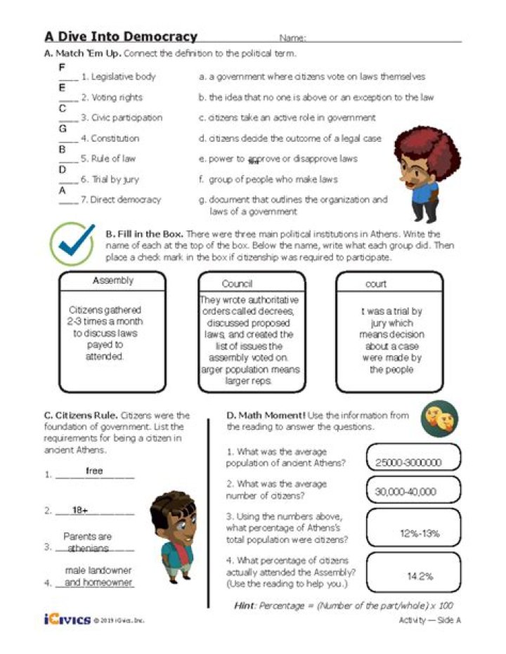 A Dive into Democracy: PDF Answers to Key Questions