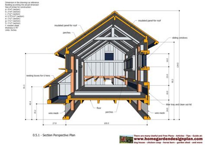 DIY Frame Chicken Coop Plans in PDF – Full Construction Guide