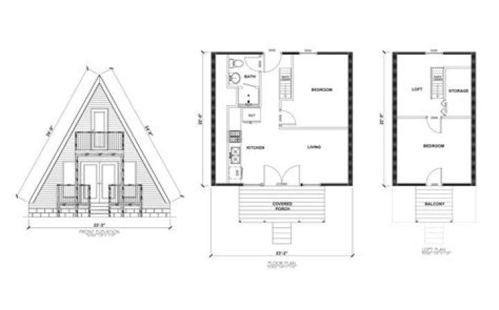 Free A Frame House Plans PDF for DIY Builders