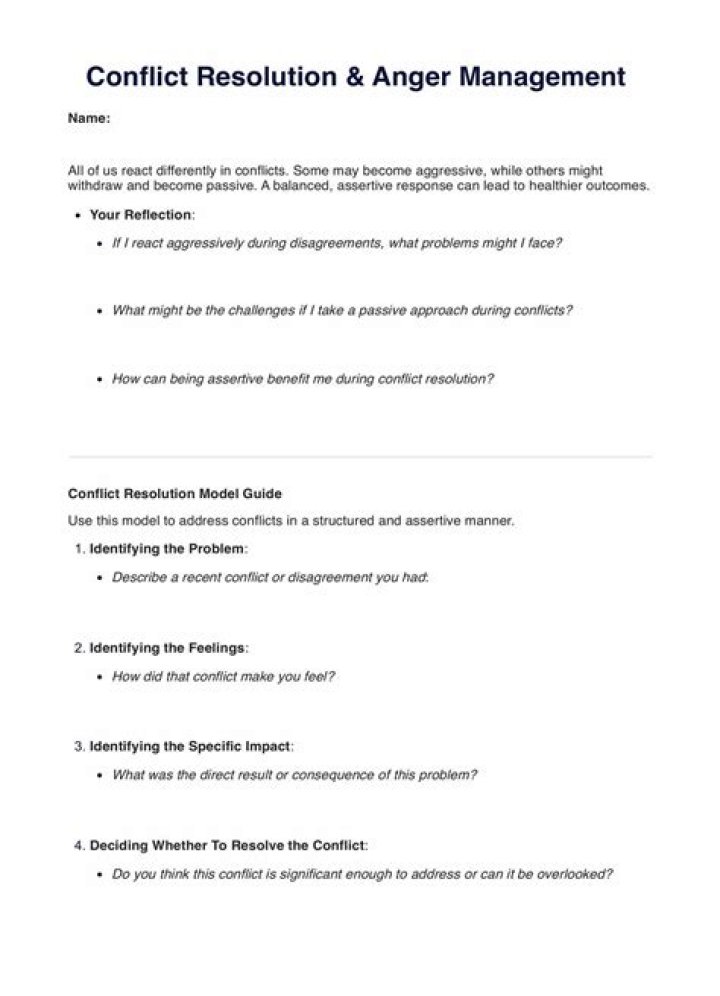 Complete Guide to Dispute Resolution and Anger Management PDF