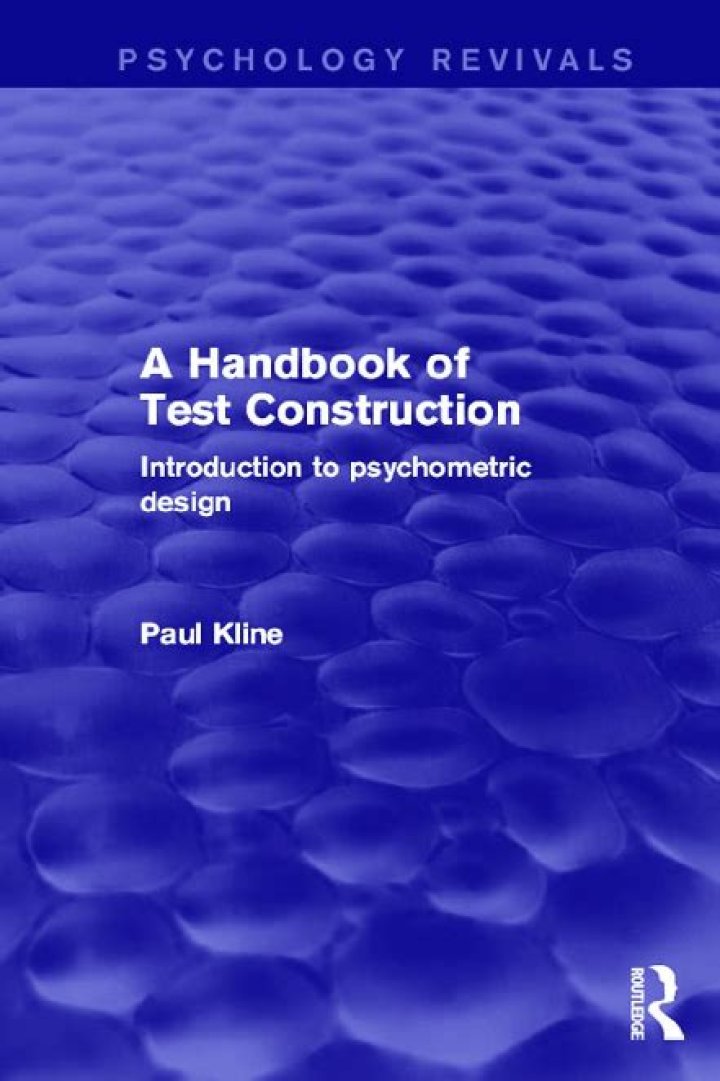 A Handbook of Test Construction PDF: Step-by-Step Guide