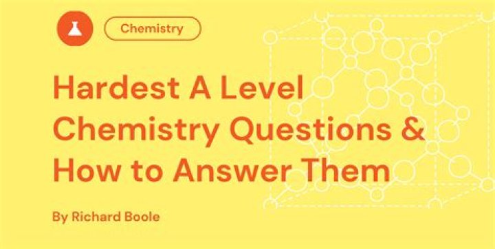 A Level Chemistry Questions & Answers PDF Download – Instant Exam Booster