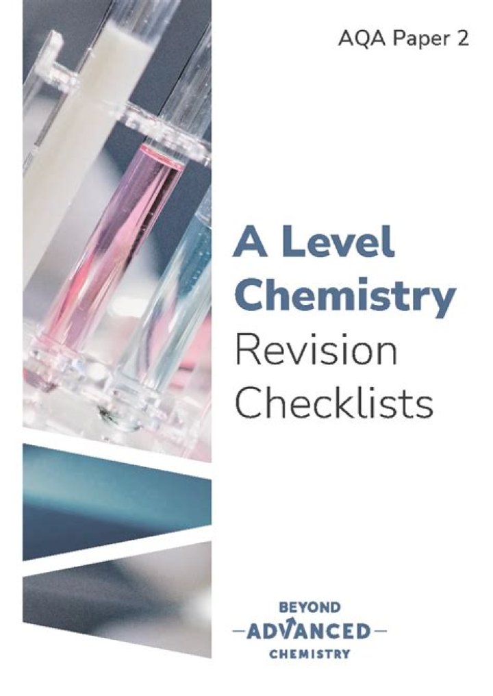A Level Chemistry Revision Questions and Answers PDF Download