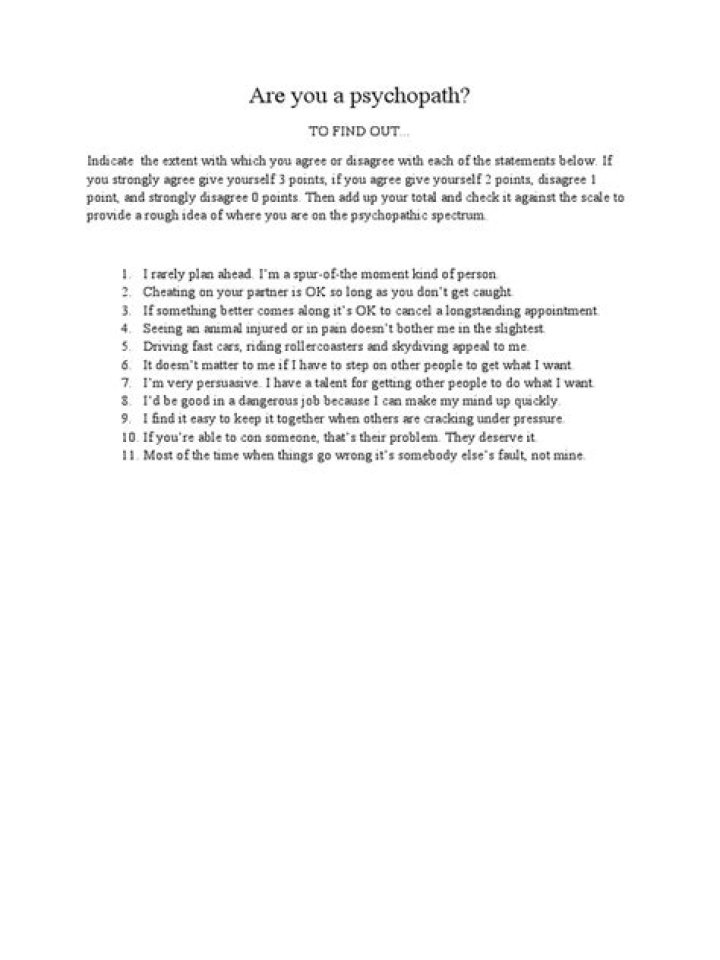 Psychopath Test PDF: Free Screening Tool & Analysis Guide