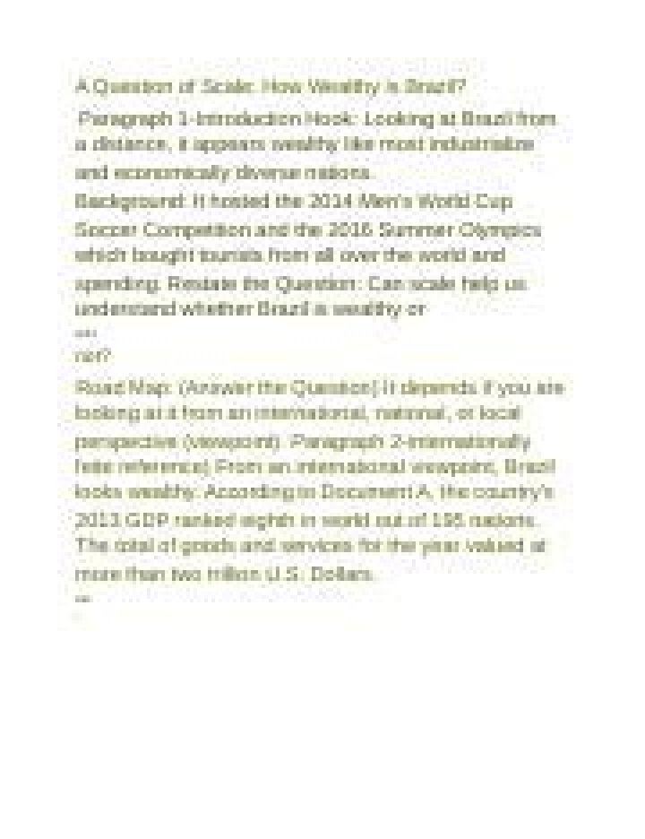 How Wealthy Is Brazil? A Deep Dive Into the Scale of Economic Power