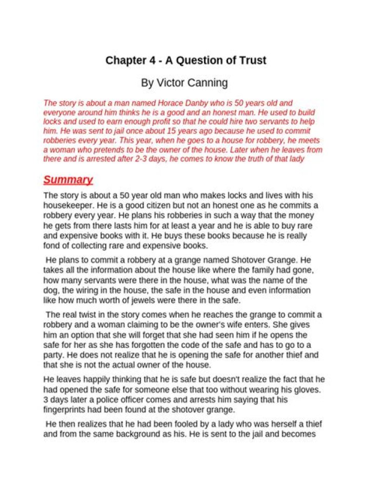 A Question of Trust PDF: Mastering Trust in Every Relationship