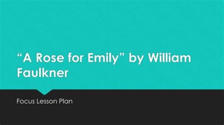 A Rose for Emily Lesson Plan PDF: Analyzing Southern Gothic Themes