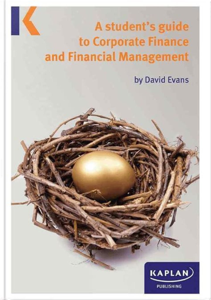 Student Guide to Corporate Finance and Financial Management PDF