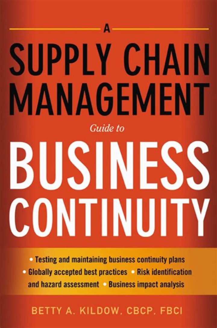 Supply Chain Management Guide for Business Continuity – Free PDF