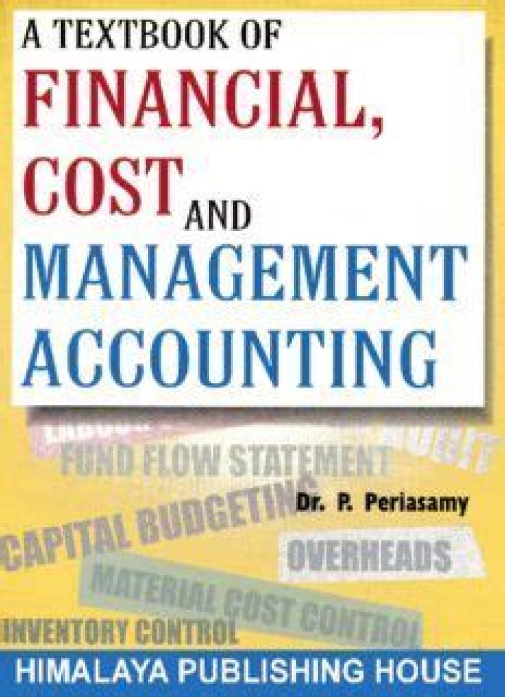 Complete Textbook of Financial Cost and Management Accounting PDF Download