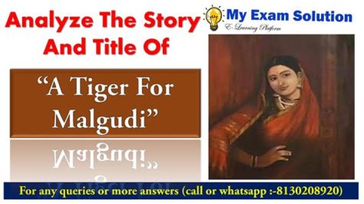 Tiger in Malgudi: Key Questions and Answers PDF