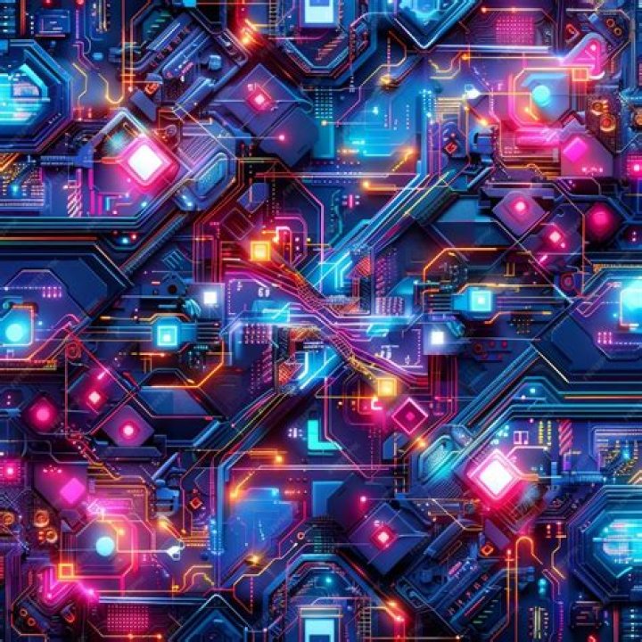 A vibrant tech landscape