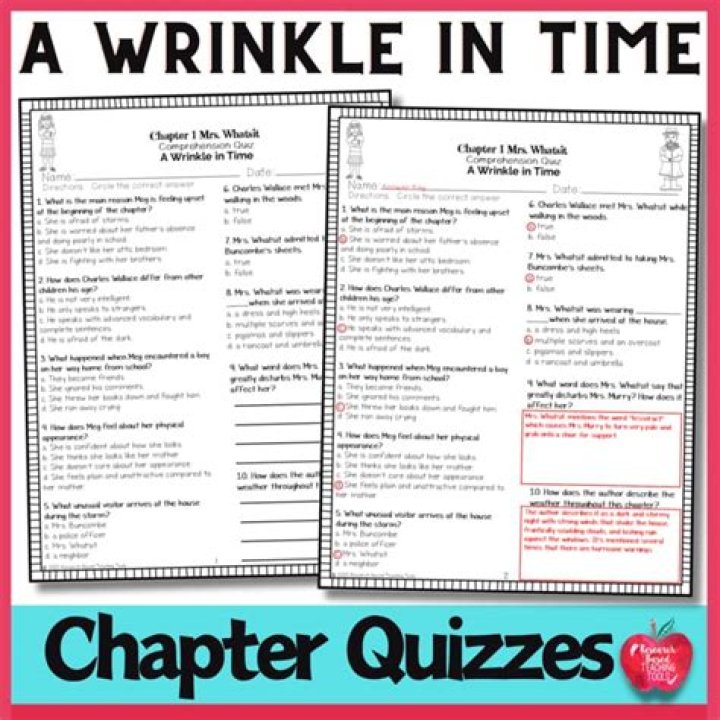 A Wrinkle in Time Chapter 8 Questions and Answers PDF Guide