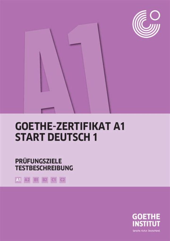 A1 Deutsch Test Goethe Institut PDF Download
