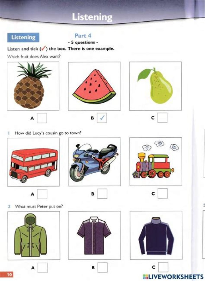 A1 Listening Test PDF: Practice & Sample Tests
