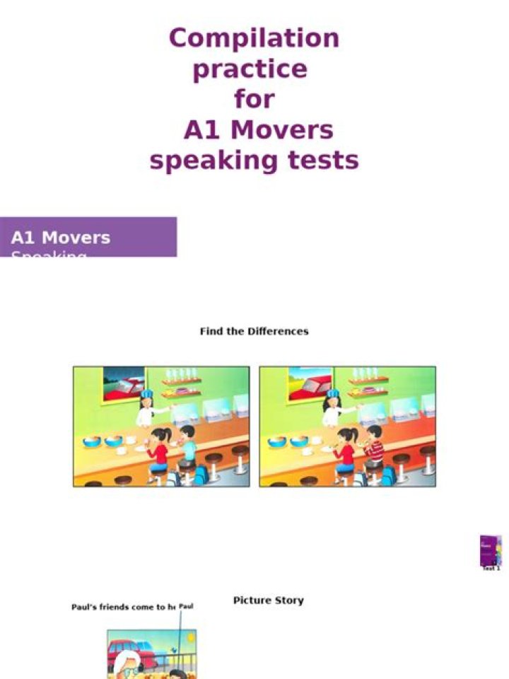 A1 Movers Practice Tests PDF Free Download – Boost Your Exam Prep